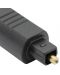 Оптичен кабел VCom - CV905, Toslink, 2m, черен - 3t
