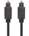 Оптичен кабел VCom - CV905, Toslink, 2m, черен - 4t