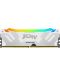 Оперативна памет Kingston - FURY Renegade RGB White XMP, 32GB, DDR5, 6000MHz - 2t