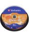 Оптичен носител Verbatim - DVD-R AZO 4.7GB 16X, Matt Silver Surface, 10 броя - 1t