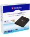 Оптично устройство Verbatim - External Slimline CD/DVD Writer, USB-C - 3t