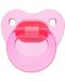 Ортодонтска залъгалка Wee Baby Candy,  0-6 месеца, розова - 1t