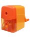Острилка с контейнер Deli Vivid - E0635, настолна, оранжева - 1t