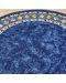Овален килим BLC - Блум, 150 x 200 cm, син - 4t