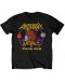 Тениска Rock Off Anthrax - War Dance Paul Ale World Tour 2018, черна - 1t