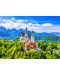 Пъзел Enjoy от 1000 части - Замъкът Нойшванщайн през лятото, Германия - 2t