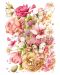 Пъзел Cobble Hill от 1000 части - Розови цветя - 2t