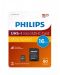 Памет Philips, Micro SDHC, 16GB, Class10, 80MB/s - 3t