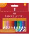 Пастели Faber Castell - Jumbo Grip, 12 цвята - 1t