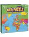 Пъзел GeoPuzzle от 68 части - Свят - 1t