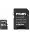 Памет Philips, Micro SDHC, 16GB, Class10, 80MB/s - 1t
