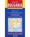 Пътната карта на България, М 1:530 000 (ДатаМап) - английски език - 1t