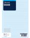 Пълнител за органайзер Filofax A5 - Синя линирана хартия - 1t