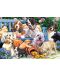 Пъзел Trefl от 1000 части - Кученца в градината, Даниела Пирола - 2t