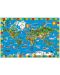 Пъзел Schmidt от 200 части - Карта на света - 2t