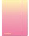 Папка с ластик Cool Pack - A4, Gradient Peach - 1t