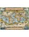 Пъзел Ravensburger от 2000 части - Карта на света - 2t