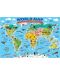 Пъзел Eurographics от 100 части - Карта на света - 2t