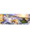 Панорамен пъзел Trefl от 1000 части - Залез в Санторини - 2t
