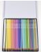 Пастелени моливи Kidea в метална кутия - 24 цвята - 2t