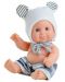 Кукла-бебе Paola Reina Los Peques - Алдо, с бяла шапка с ушички, 21 cm - 1t