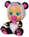 Детска играчка IMC Toys Crybabies – Плачещо със сълзи бебе, Панди - 1t