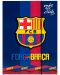 Папка с ластик Derform - FC Barcelona, A4,Асортимент - 1t