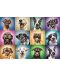 Пъзел Trefl от 1000 части - Забавни портрети на кучета - 2t