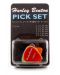 Перца за китара Harley Benton - Pick Set Mixed, многоцветни - 2t