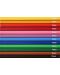 Персонализирани цветни моливи Jolly Superstick Delta - метална кутия, 12 цвята, Ники - 2t