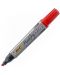 Перманентен маркер Bic - 2300 скосен връх, червен - 3t