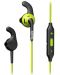 Безжични слушалки с микрофон Philips - ActionFit, черни/зелени - 1t