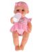 Пишкаща кукла Moni Toys - С розов памперс, 31 cm - 3t
