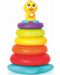 Пирамида за нанизване Hola Toys - С музика и светлина, Пате - 1t