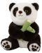 Плюшена играчка Амек Тойс - Панда с бамбук, 23 cm - 1t