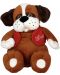 Плюшена играчка Амек Тойс - Куче с яке, 32 cm - 1t
