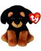 Плюшена играчка TY Toys Beanie Babies - Ротвайлер Trevour, 15 cm - 1t