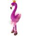 Плюшена играчка Fluffii - Фламингото Мая, виолетово - 1t