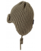 Плетена шапка Sterntaler - Зелена, от био памук, размер 49, 12-18 м - 3t