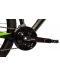 Планински велосипед със скорости SPRINT - Apolon MTB, 29", 440 mm, черно/циан/зелено - 3t