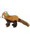 Плюшена играчка Rappa Еко приятели - Червена панда, стояща, 20 cm - 3t