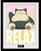 Плакат с рамка GB eye Games: Pokemon - Snorlax - 1t