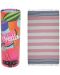 Памучна кърпа в кутия Hello Towels - New, 100 х 180 cm, синьо-розова - 1t
