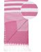 Памучна кърпа в кутия Hello Towels - Malibu, 100 х 180 cm, розова - 2t