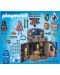 Комплект фигурки Playmobil Knights - Тайната стая със съкровища на рицарите - вълци - 3t