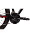 Планински велосипед със скорости SPRINT - Maverick, 29", 520 mm, черен/червен - 3t