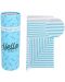 Памучна кърпа в кутия Hello Towels - Bali, 100 х 180 cm, тюркоаз-синя - 1t