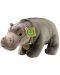 Плюшена играчка Rappa Еко приятели - Хипопотам, стоящ, 30 cm - 1t