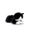 Плюшена играчка Keel Toys - Черна котка с бели петна, 30 cm - 1t