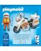 Комплект фигурки Playmobil City Action - Мотор за спешна медицинска помощ със светлини - 3t